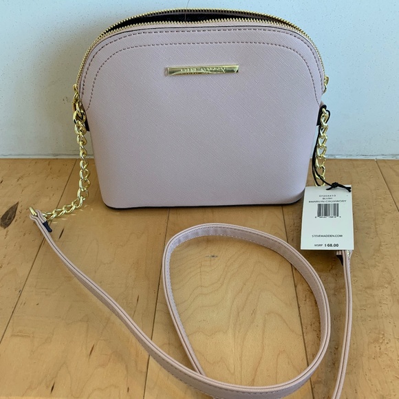 Steve Madden Handbags - Steve Madden Blush BMarilyn Dome Crossbody Purse